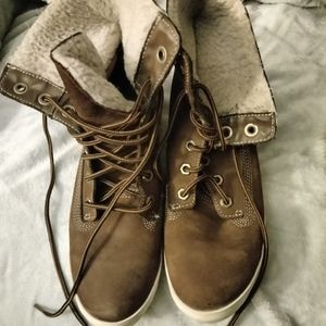 Timberland fleece boots